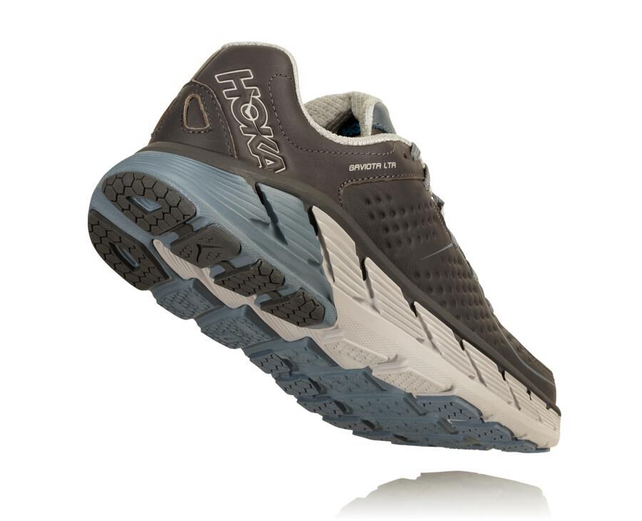 Hoka One One ランニングシューズ レディース ブラウン - Gaviota レザー - KY1079426